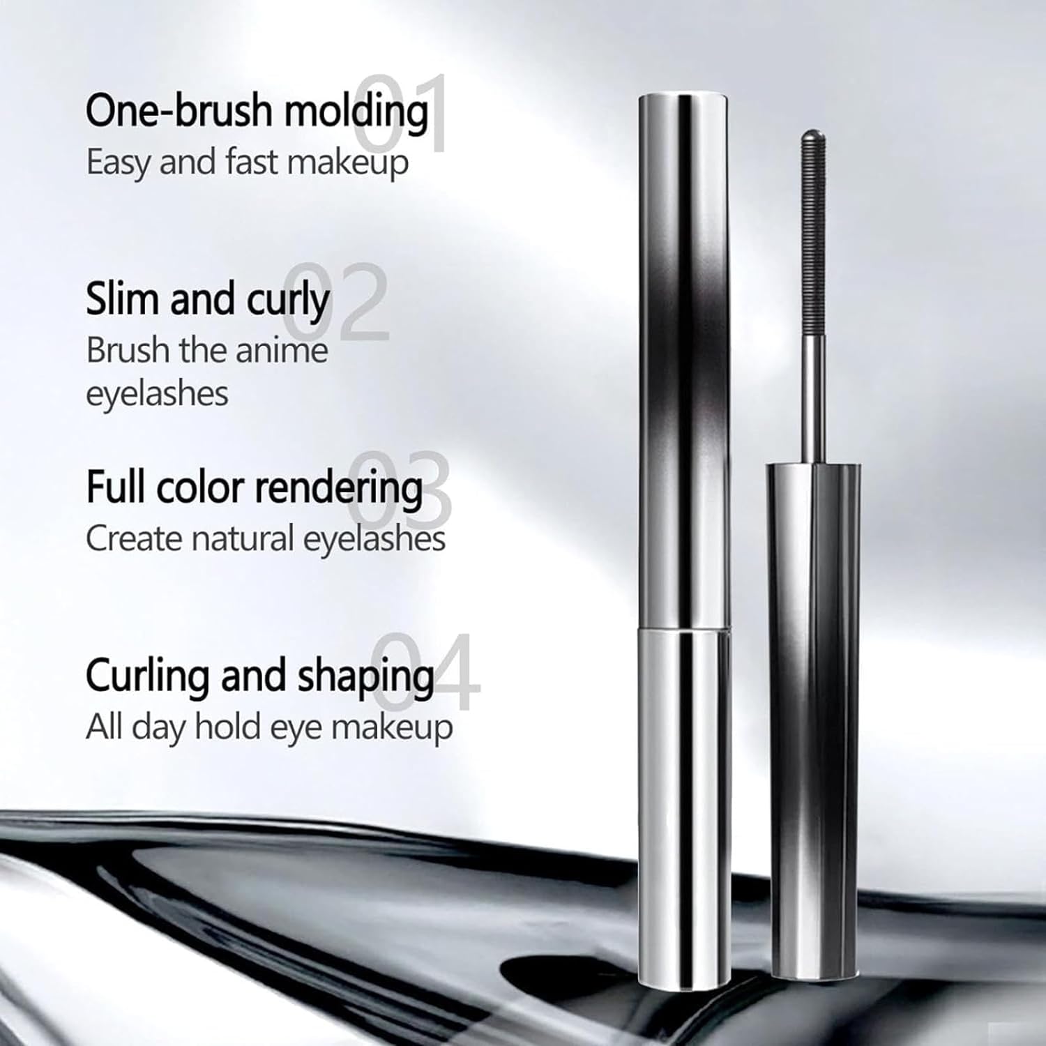 StrongCurl Mascara with Metal Wand