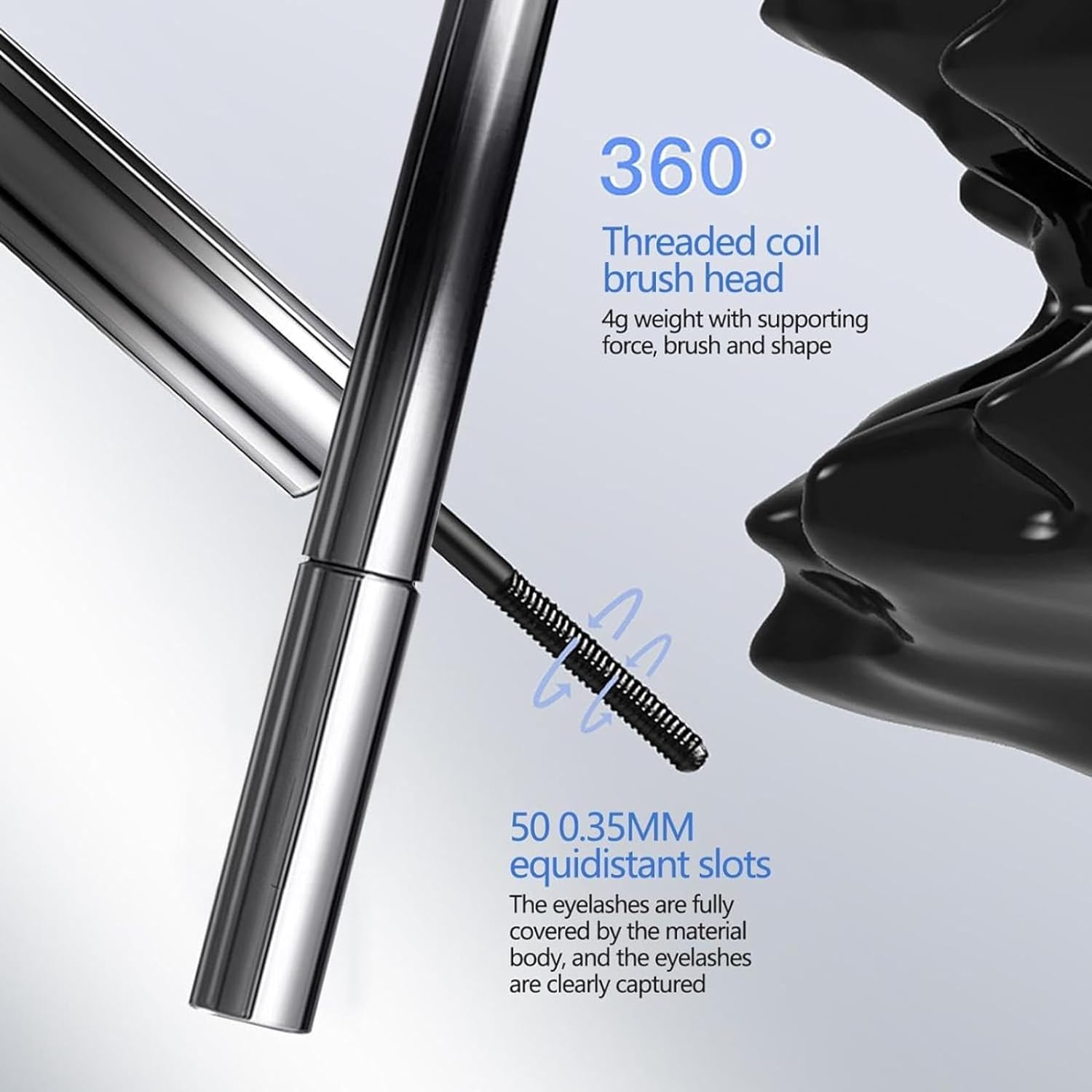 StrongCurl Mascara with Metal Wand