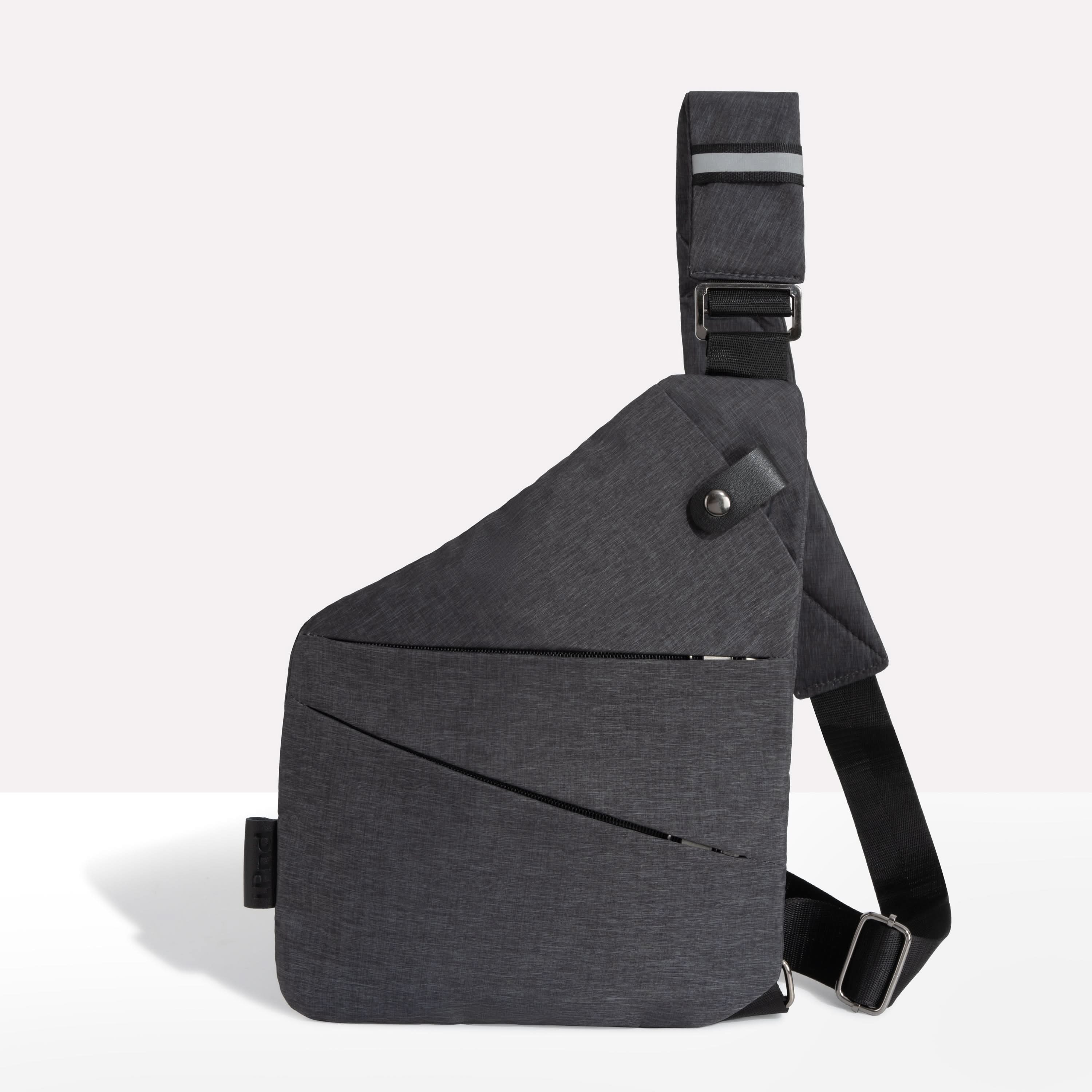 Black Waterproof Crossbody Bag for Women with RFID Protection