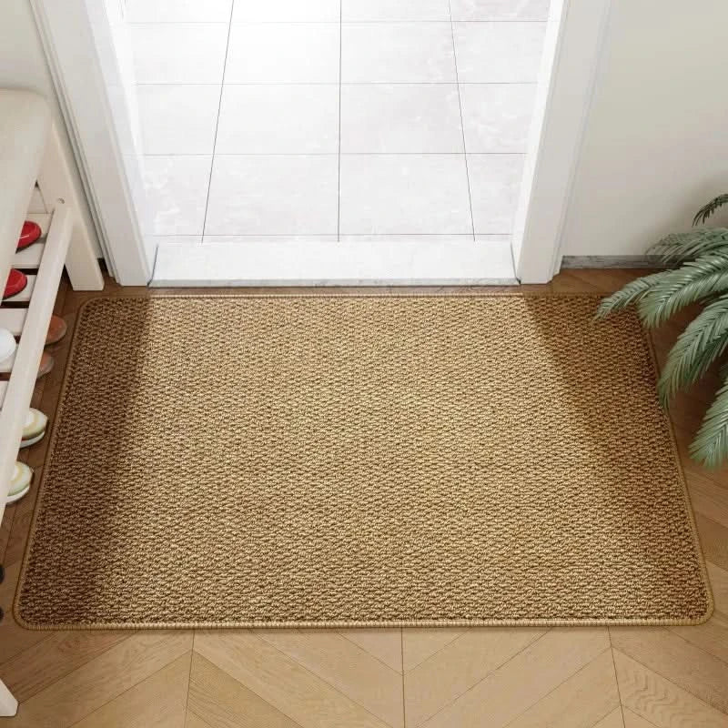 Indoor Outdoor Rug in Faux Jute Texture