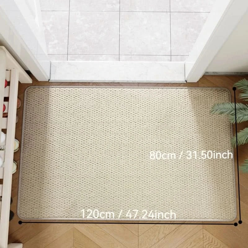 Indoor Outdoor Rug in Faux Jute Texture