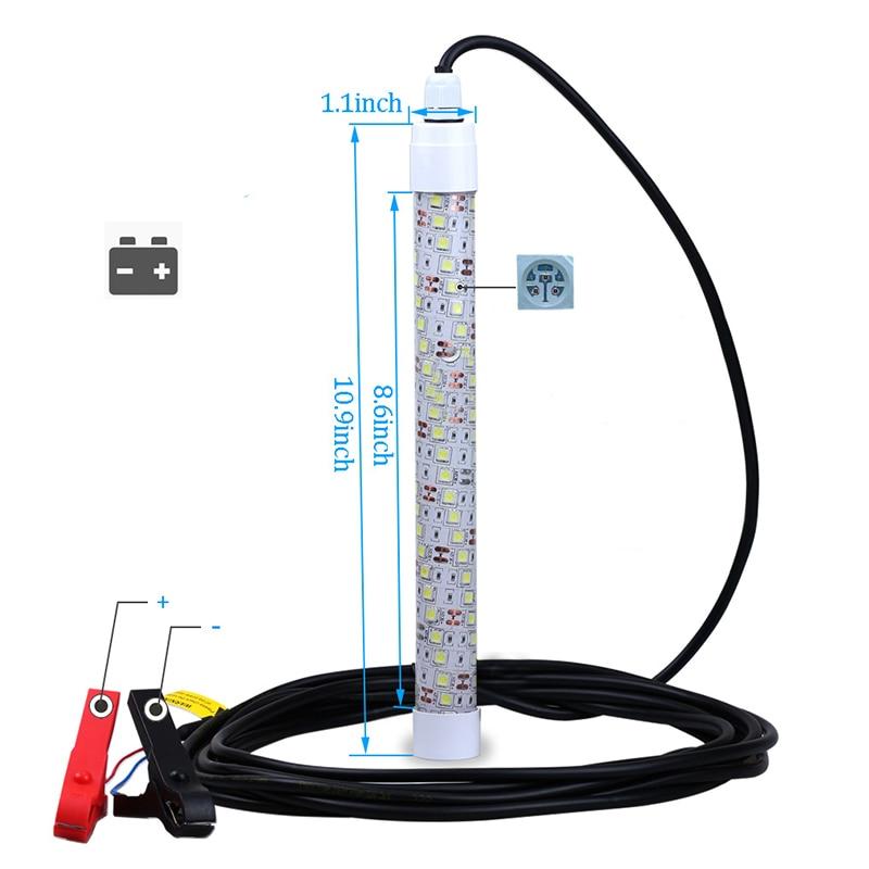 Underwater LED Angler's Light for Nighttime Fishing Success