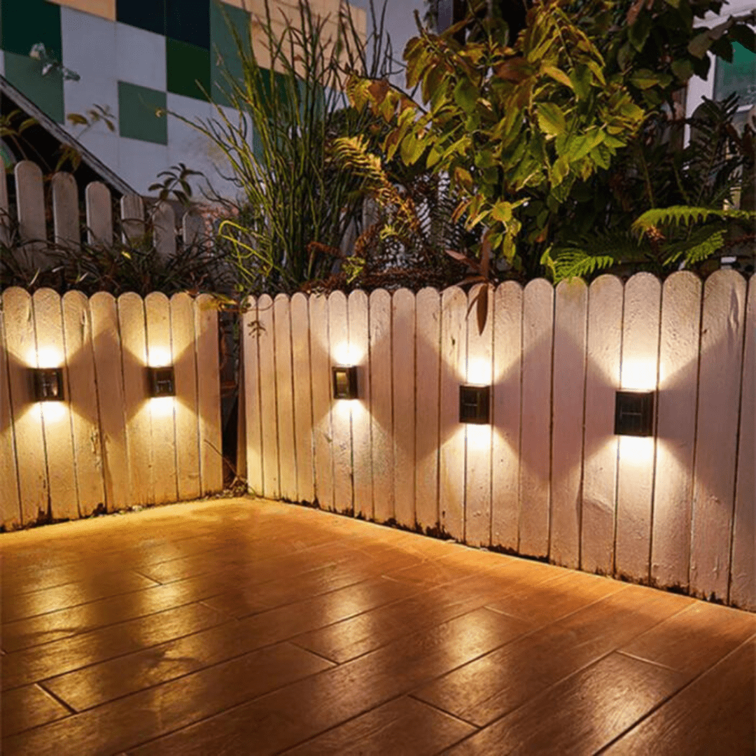 EcoGlow Solar-Powered Outdoor Lighting for Gardens
