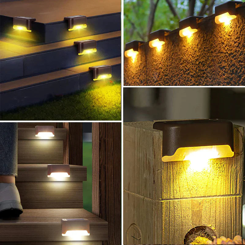 LUMINAIRE - Solar-Powered Outdoor Pathway Lights for Effortless Elegance