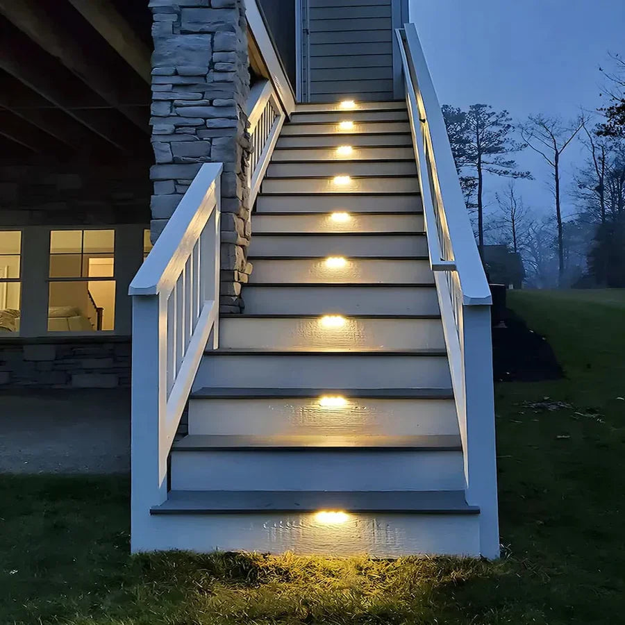LUMINAIRE - Solar-Powered Outdoor Pathway Lights for Effortless Elegance