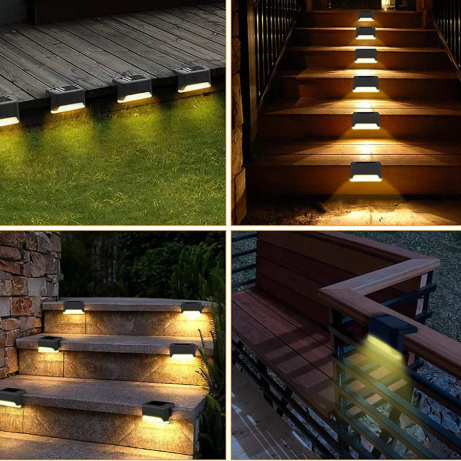 LUMINAIRE - Solar-Powered Outdoor Pathway Lights for Effortless Elegance