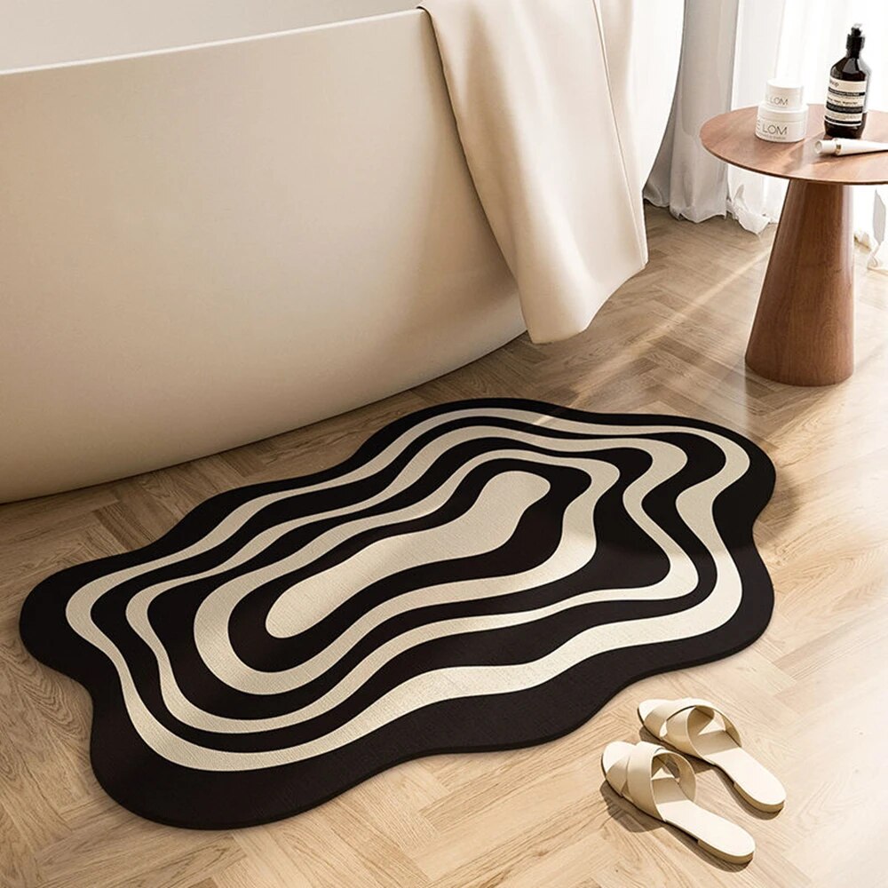 Non-Slip Bath Mat with Quick-Dry Technology, 40 x 60 cm