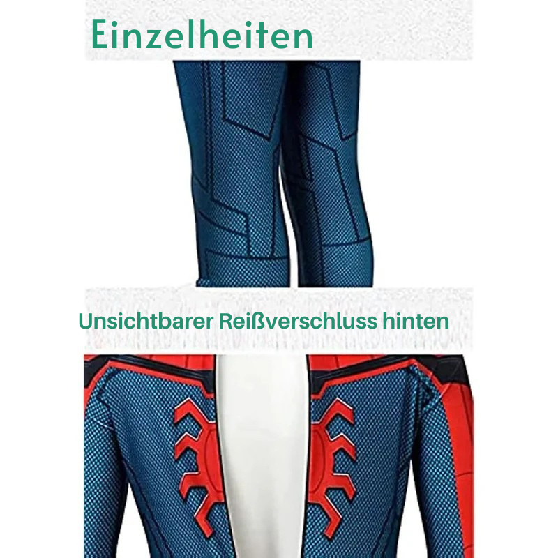 Kids Costume | Full Body Suit with Mask | Superhero Outfit