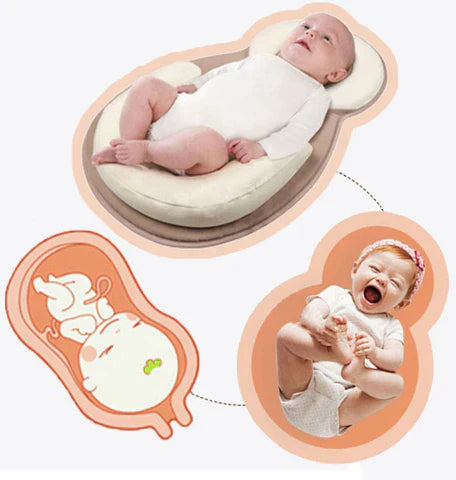 Portable Baby Bed to Prevent Rolling Over