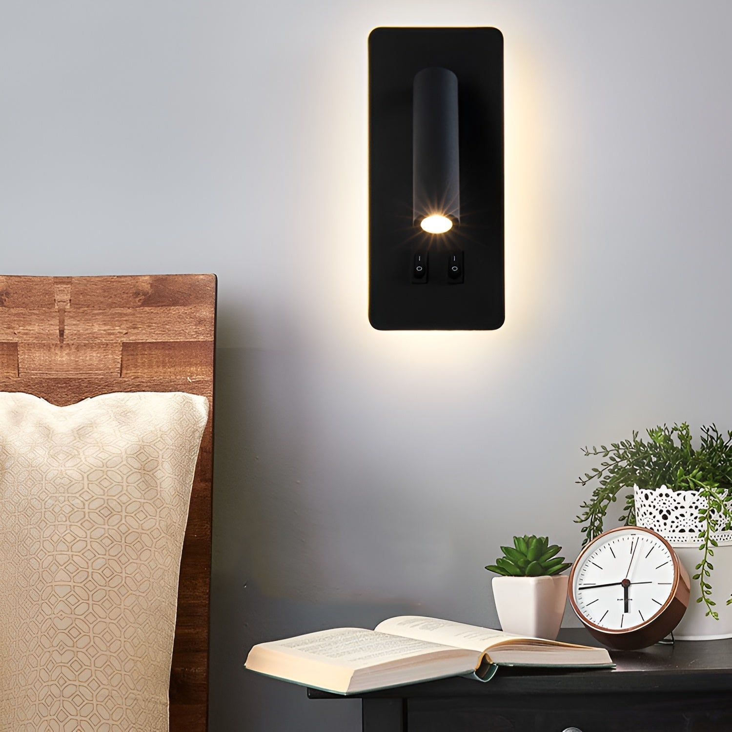 Versatile LED Wall Lamp with Adjustable Angle for Optimal Lighting
