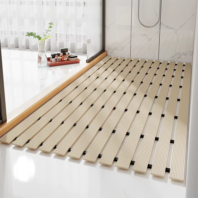 Customizable Non-Slip Bath Mat with Quick-Drain Design