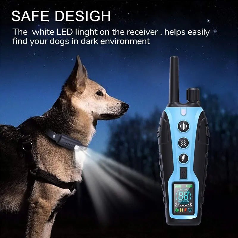 All-Weather Remote Dog Training Collar with 2000m Range