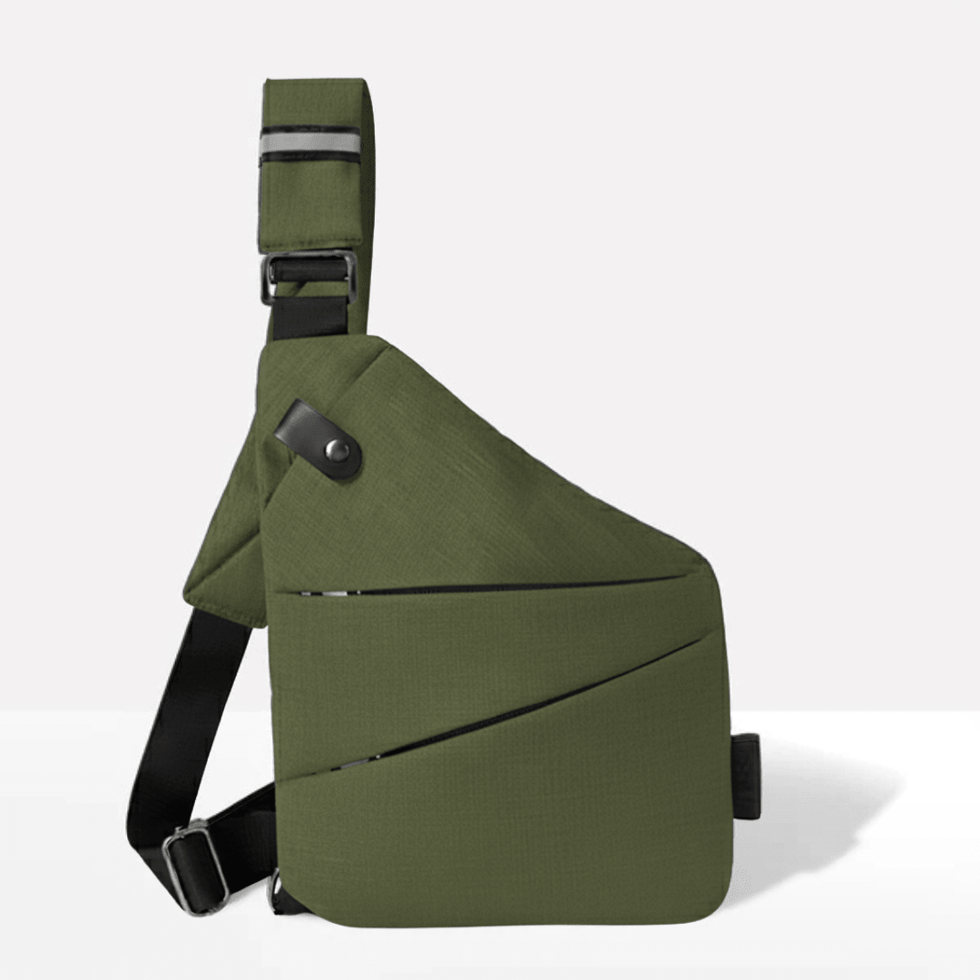 Shoulder Bag with RFID Shielding for Theft Prevention