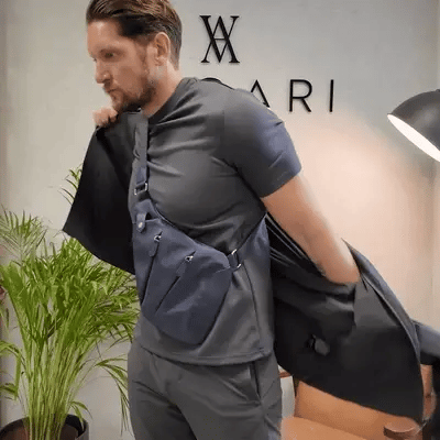 Shoulder Bag with RFID Shielding for Theft Prevention