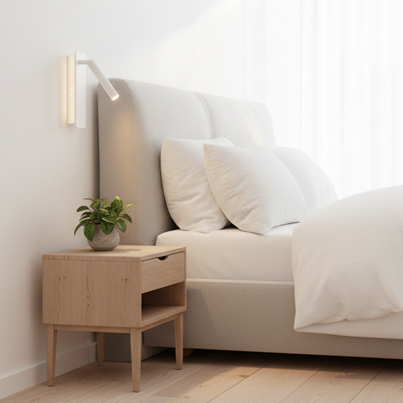Versatile Glow – Adjustable LED Bedside Lamp for Perfect Lighting