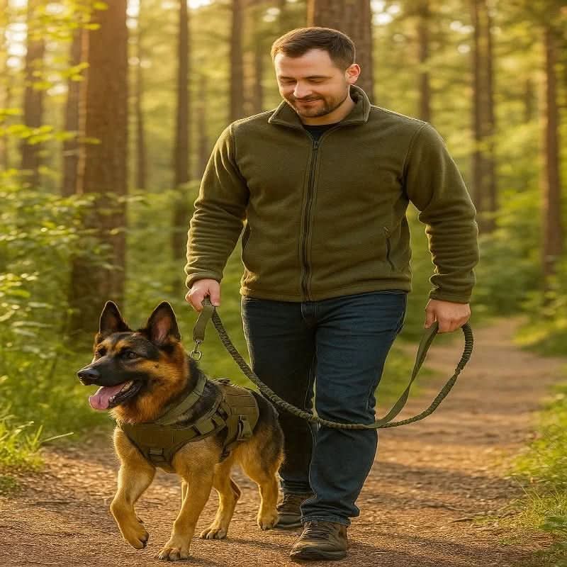 Adjustable Tactical Dog Vest with Control Handle for Pets