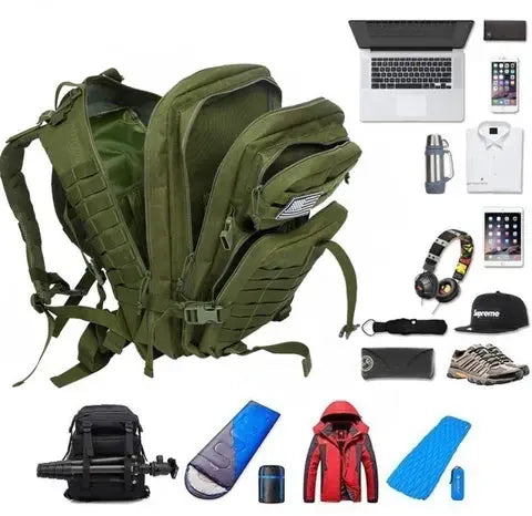 50L Multi-Purpose Backpack for Outdoor Adventures, Travel, and Daily Use