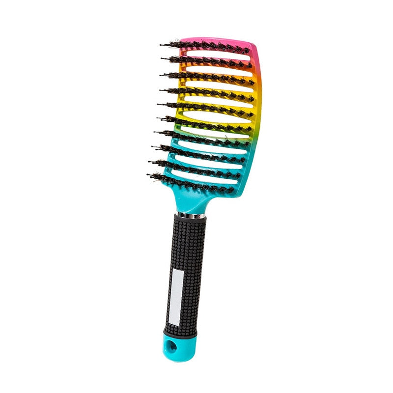 Tangle-Free Hair Brush for Effortless Detangling