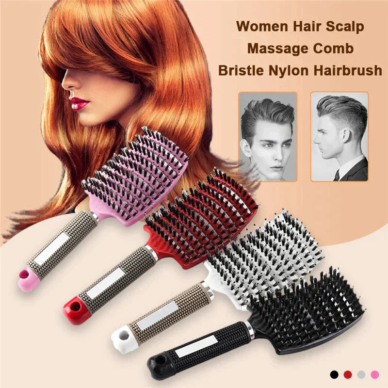 Tangle-Free Hair Brush for Effortless Detangling
