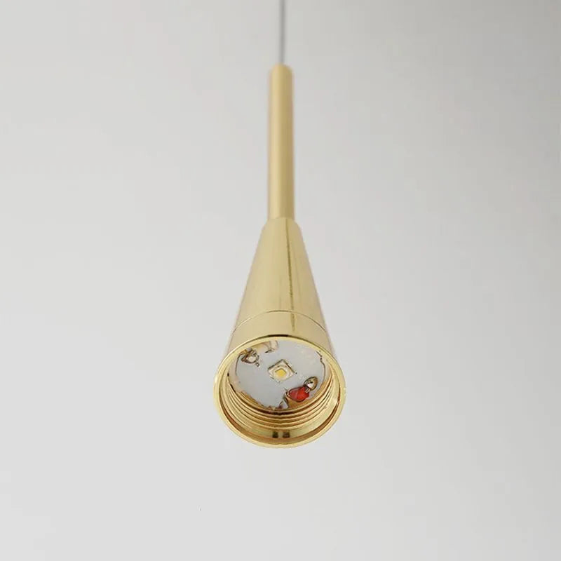 Elegant Teardrop LED Pendant Light - Adjustable Length