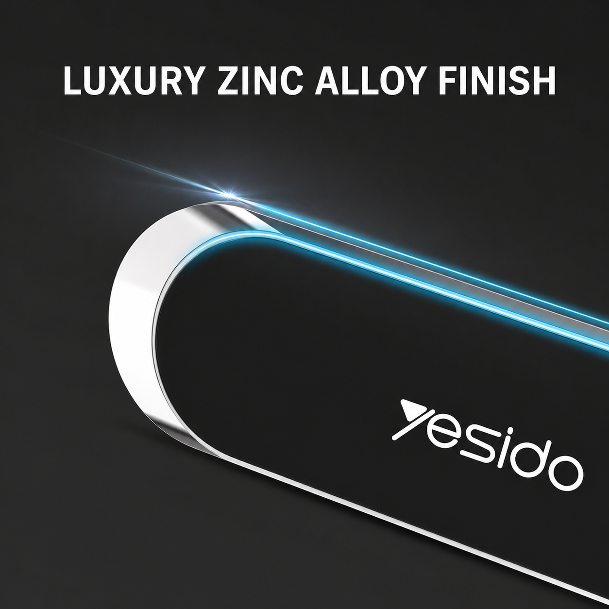 Phone Mount | 6 N50 Magnets & 360° Rotation | Zinc Alloy with Nano Coating