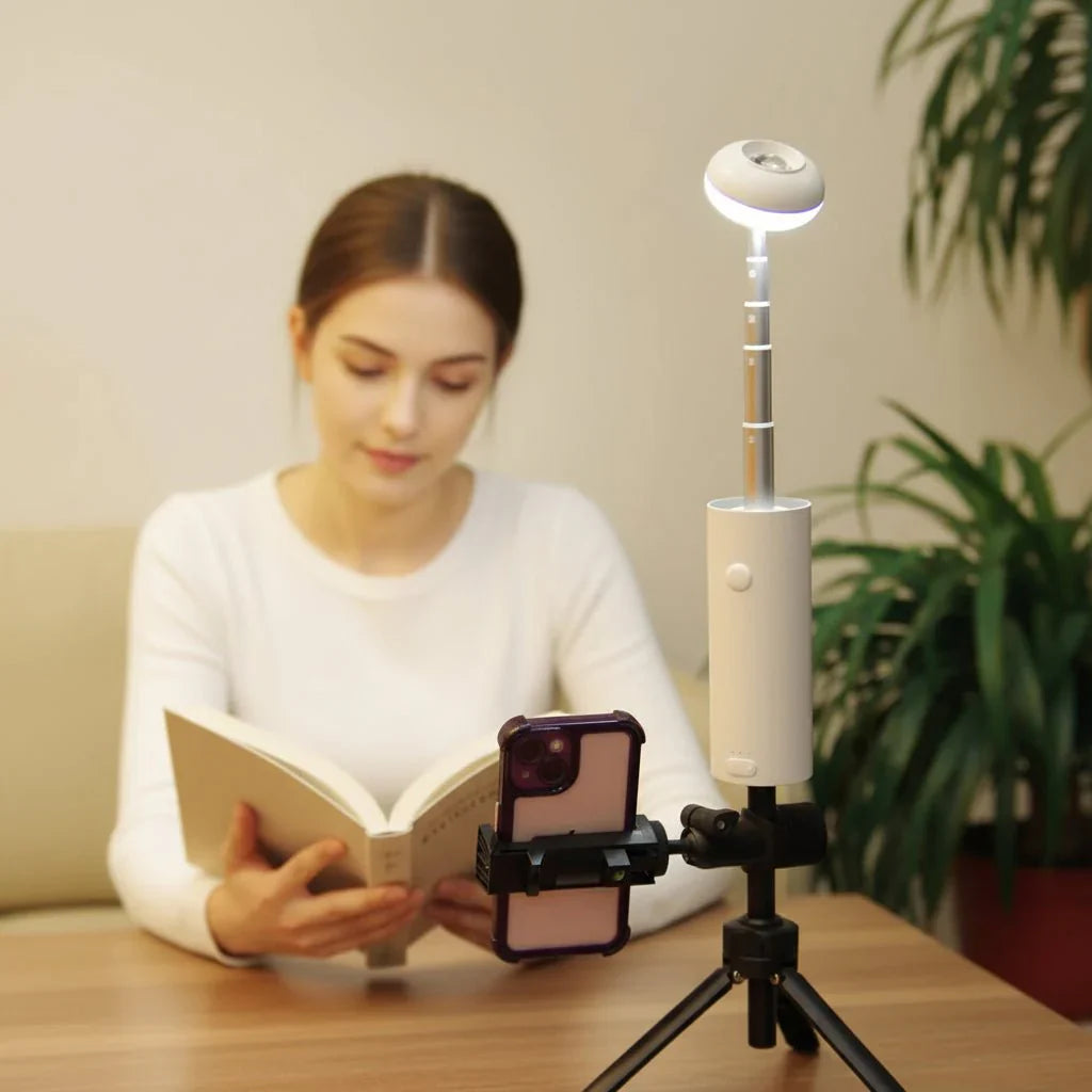 Versatile Outdoor Light With Magnetic Mount & Adjustable Height