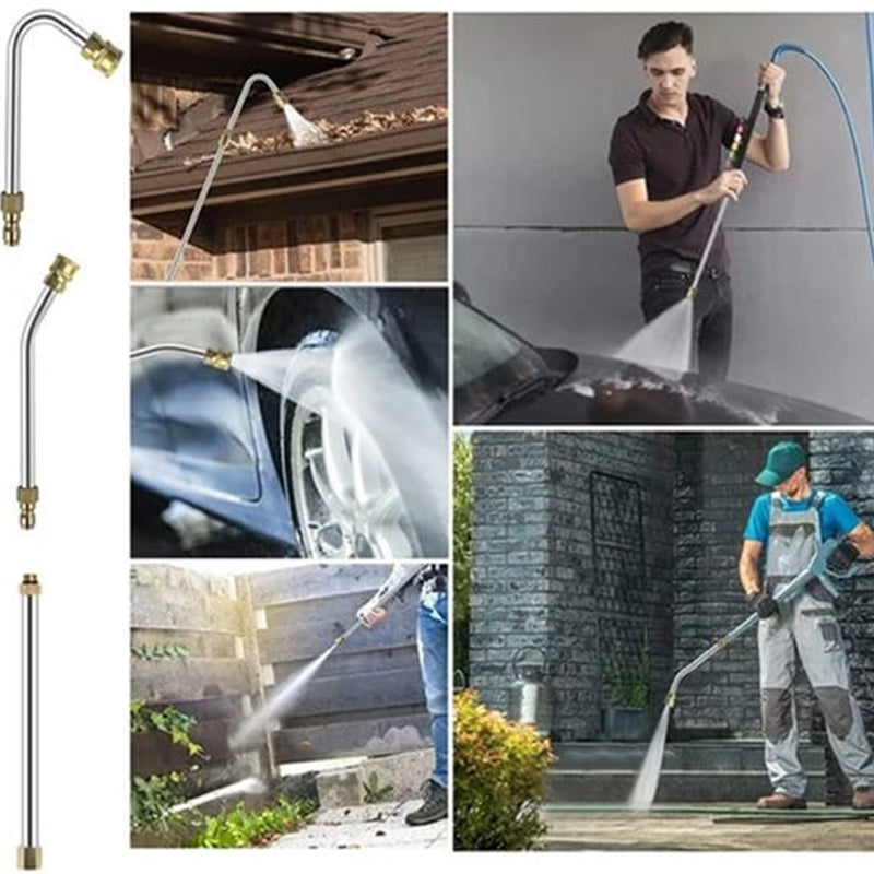 Telescopic High-Pressure Washer | Extendable | Heat Resistant | Jet Reach