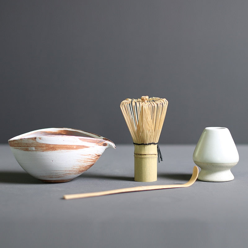 Serenity Matcha Essentials Set with Whisk and Bowl
