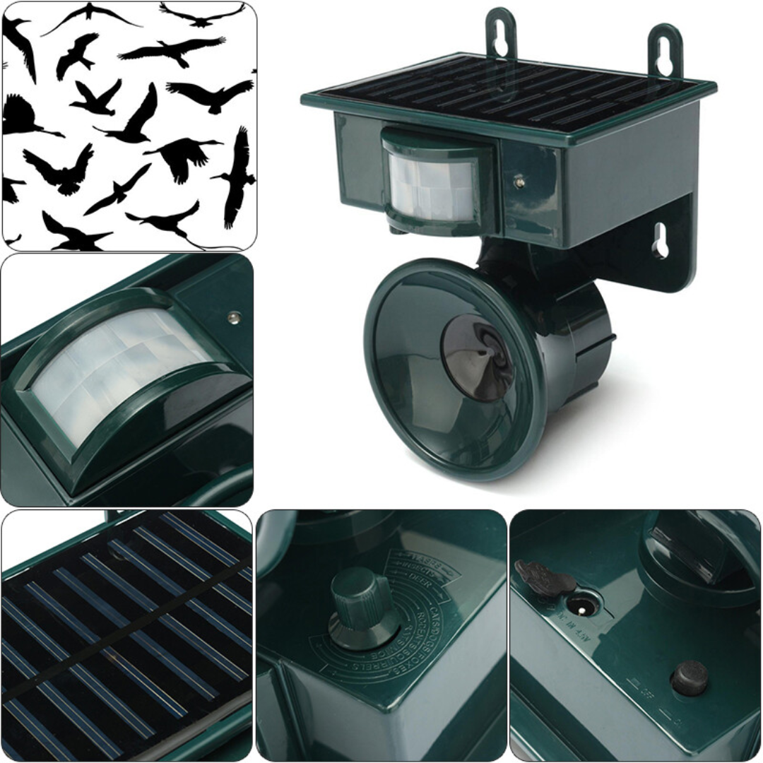 EcoSmart Solar Bird Defense System with Motion Sensor Technology