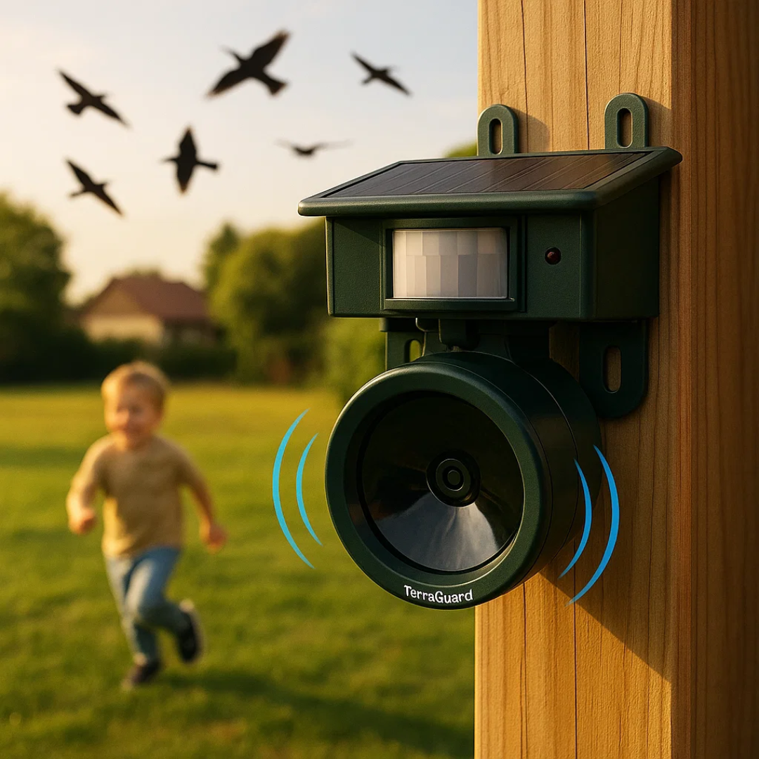EcoSmart Solar Bird Defense System with Motion Sensor Technology