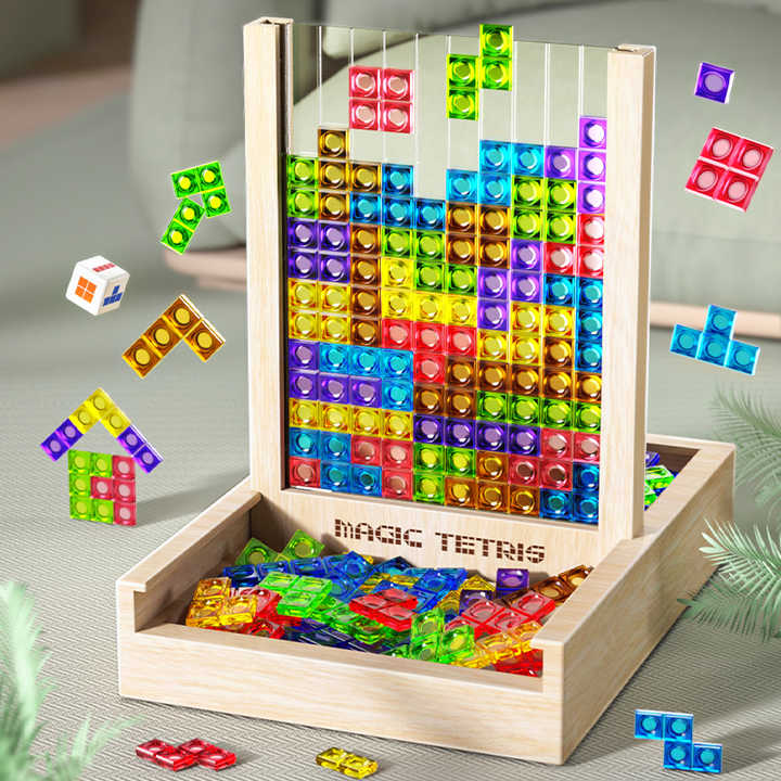 Eco-Friendly Wooden Puzzle Game for All Ages