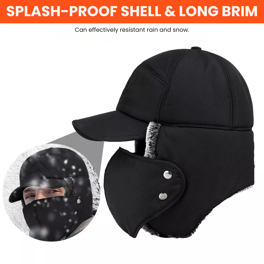 All-Weather Full Coverage Winter Beanie – Wind Resistant & Cozy