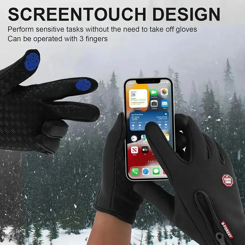Ultimate Winter Gloves with Insulating Warmth and Firm Grip