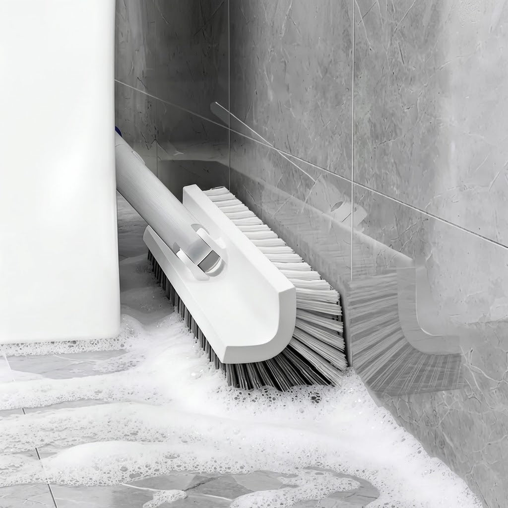 Deep Cleaning Brush with Rotating Head and Long Handle