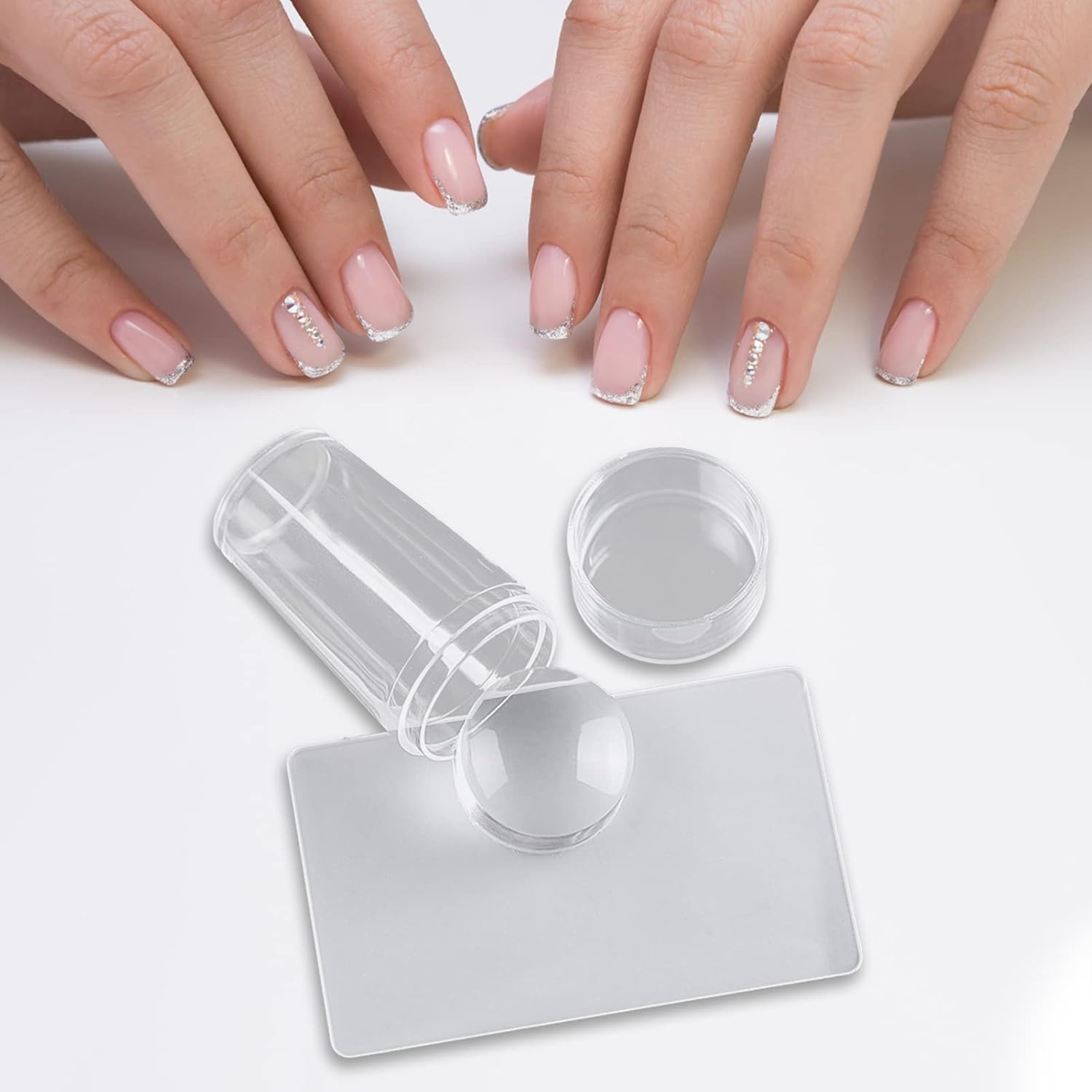 French Tip Manicure Stamp Set
