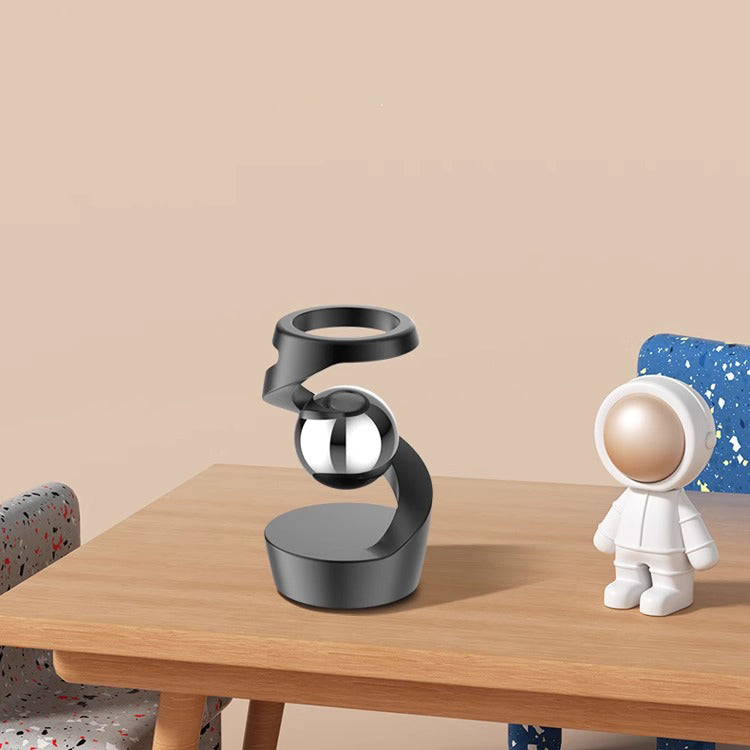 Kinetic Desk Toy for Table Decoration – Floating Illusion OrbitZen