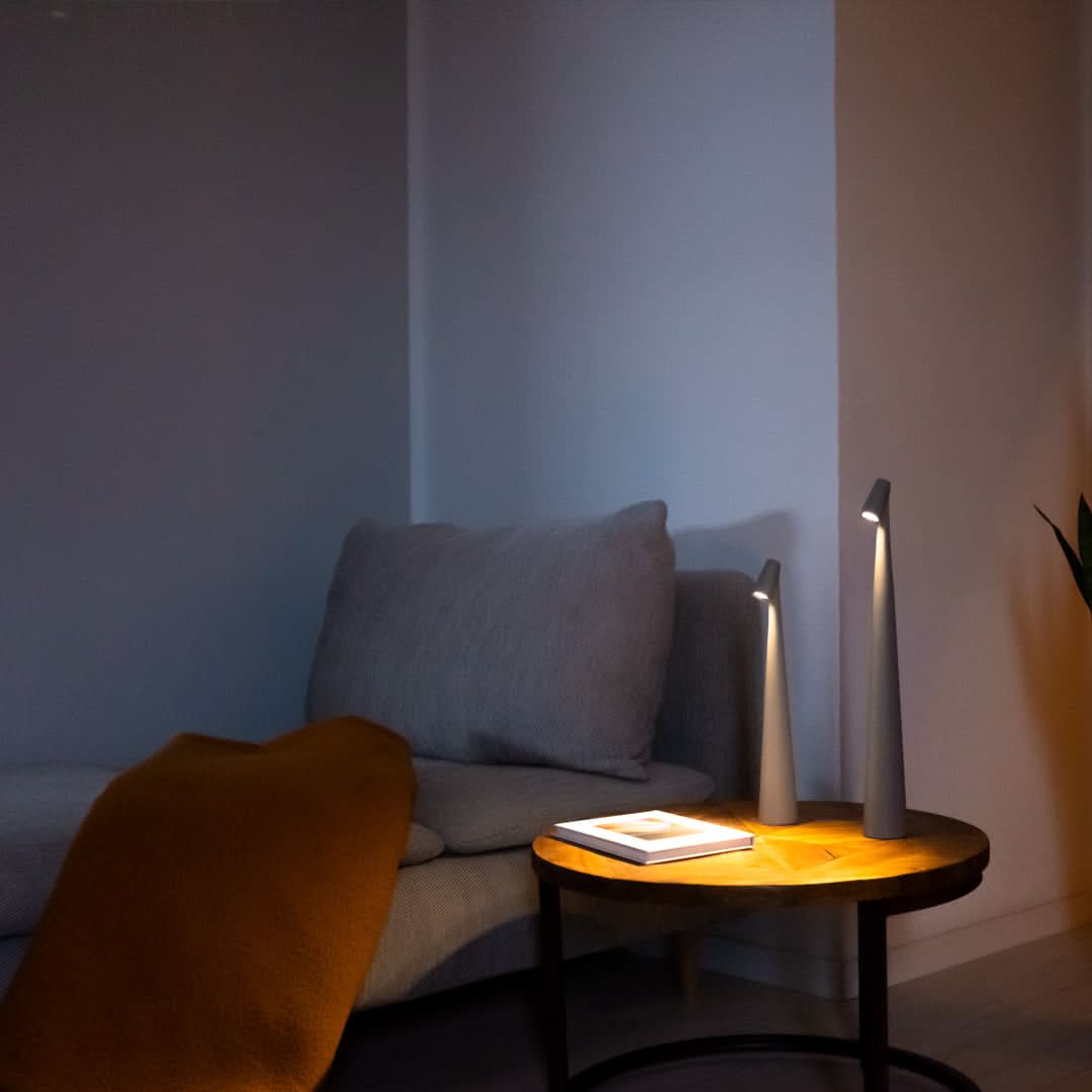 Wireless Designer LED Table Lamp with 3-Level Touch Dimming