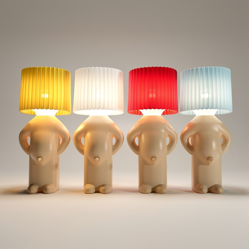 Compact Table Lamp with Soft Light – WinkLight Style
