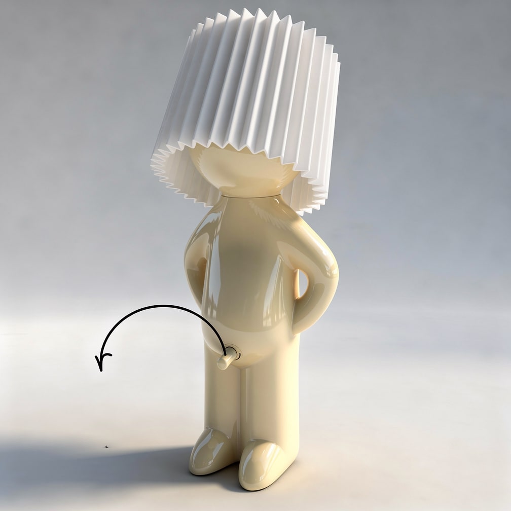 Compact Table Lamp with Soft Light – WinkLight Style