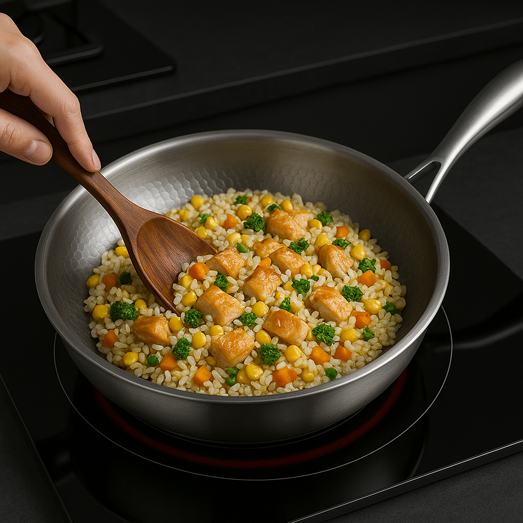 Everlast Titanium Chef's Frying Pan - Induction Compatible