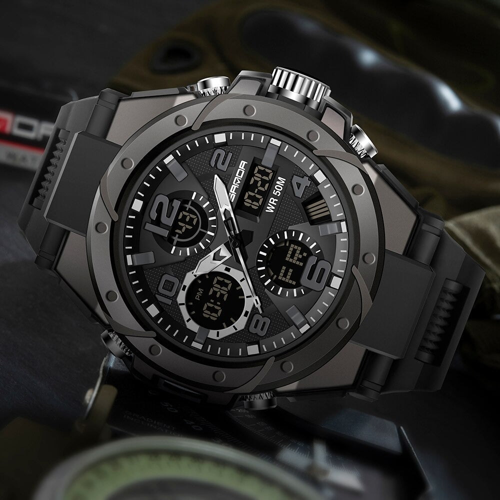 Tactical Edge Men's Watch: The Ultimate Daily Companion
