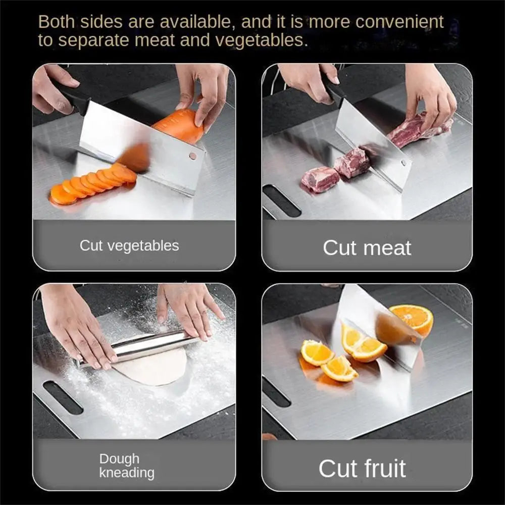 Kitchen Cutting Board Made of Titanium