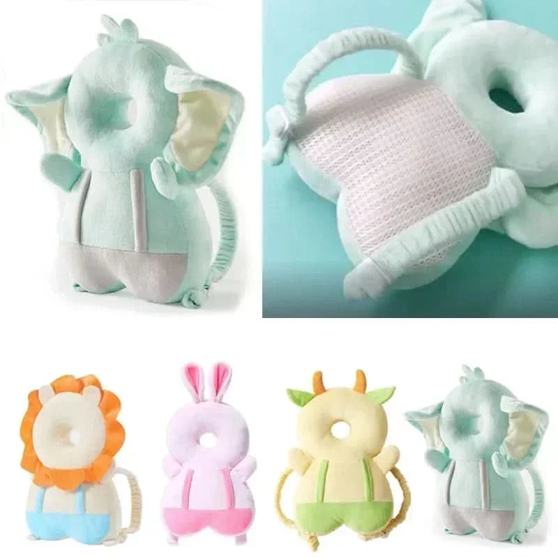 Breathable Toddler Head Protector Cushion with Adjustable Buckle