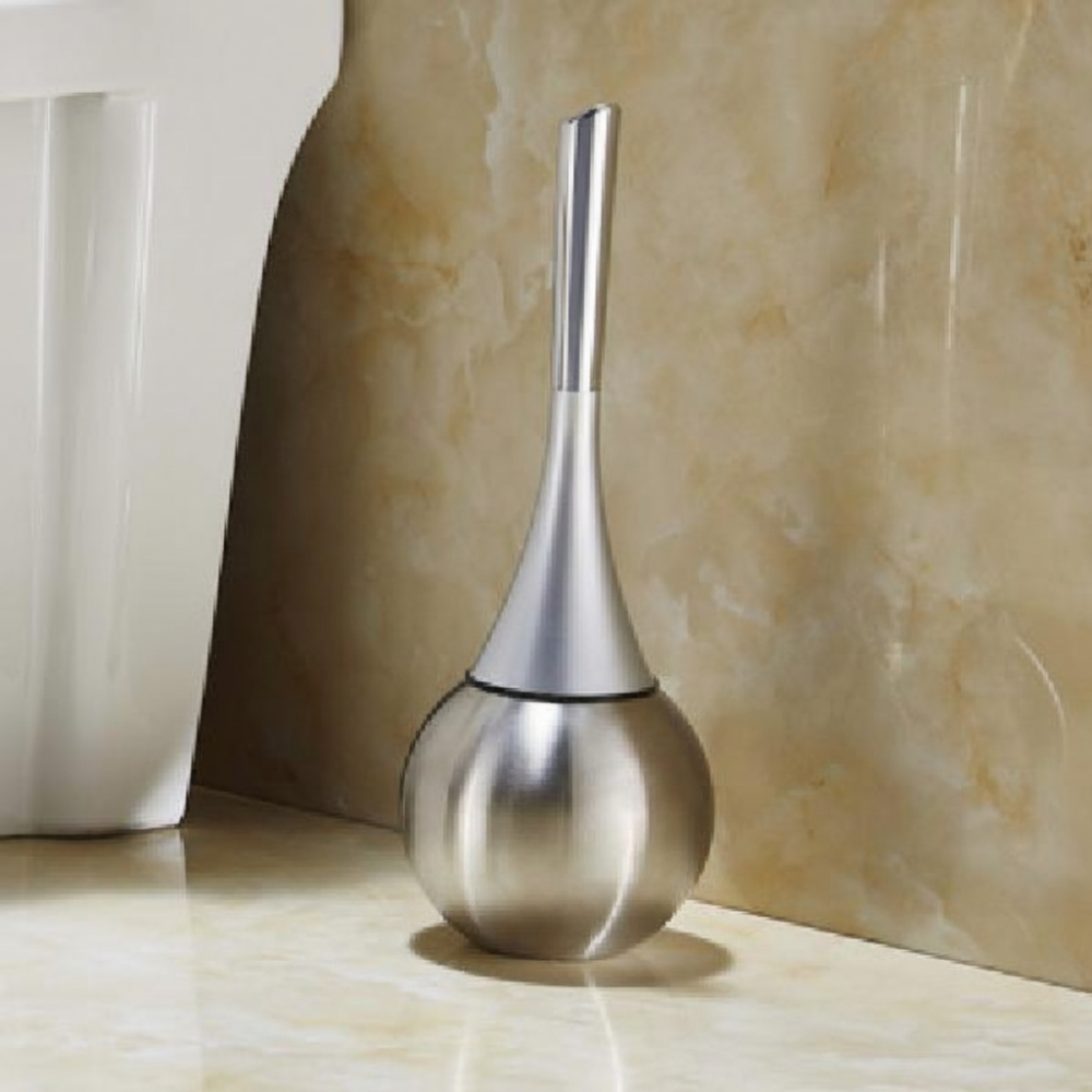 Sleek Toilet Cleaning Set with Stylish Holder