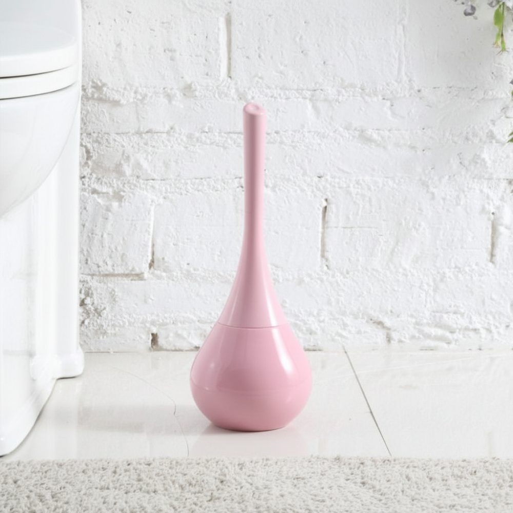 Sleek Toilet Cleaning Set with Stylish Holder