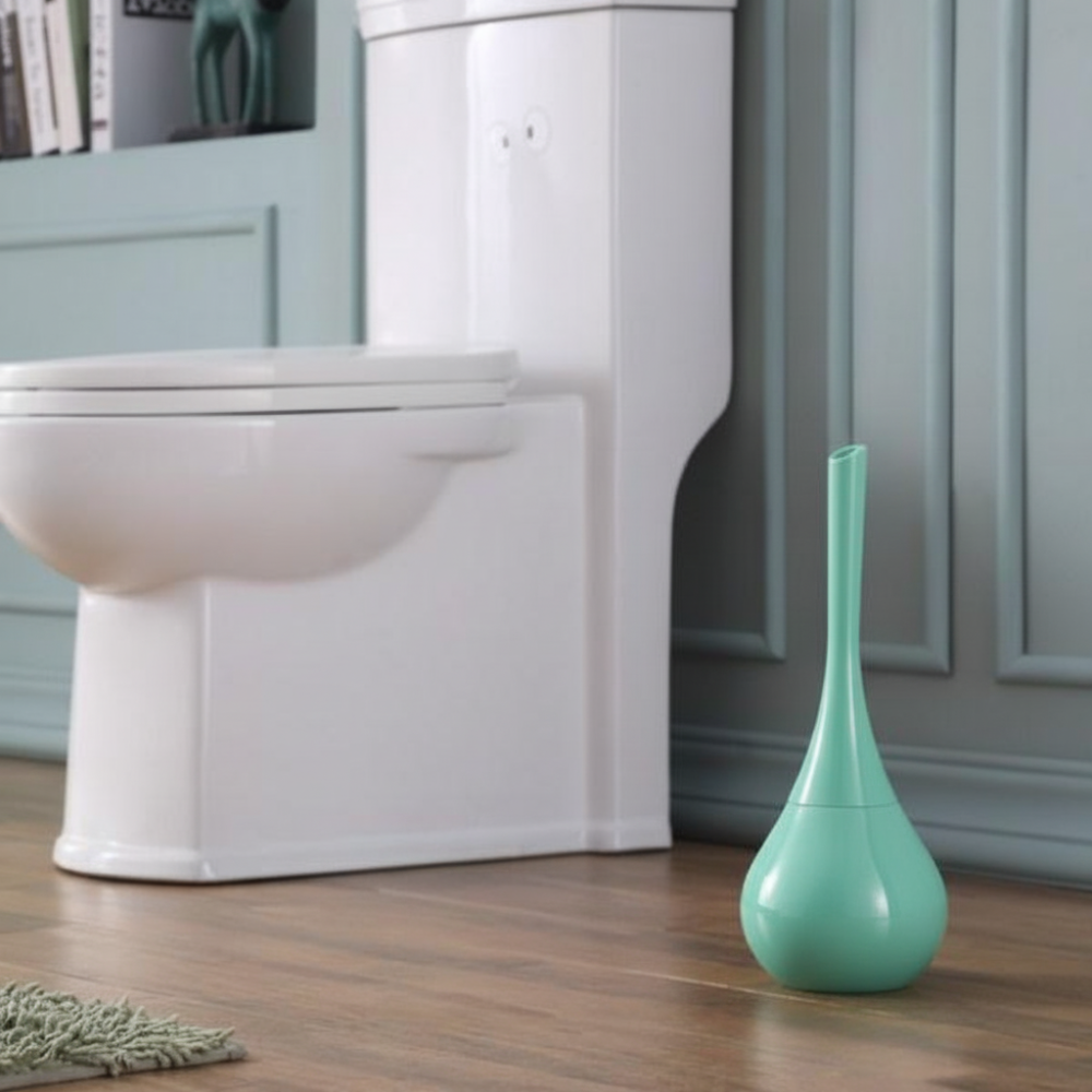 Sleek Toilet Cleaning Set with Stylish Holder