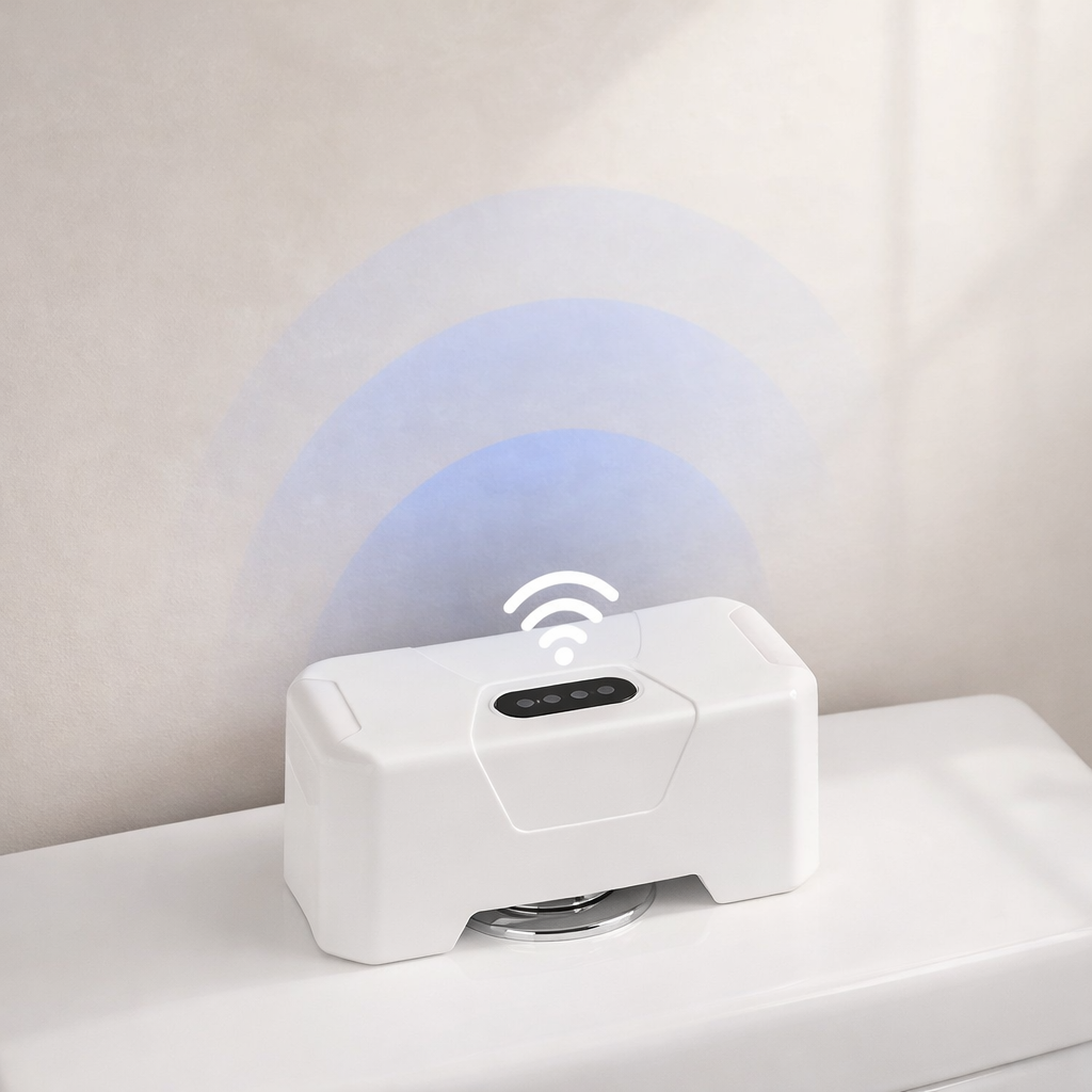 Hands-Free Toilet Flush System with Infrared Sensor