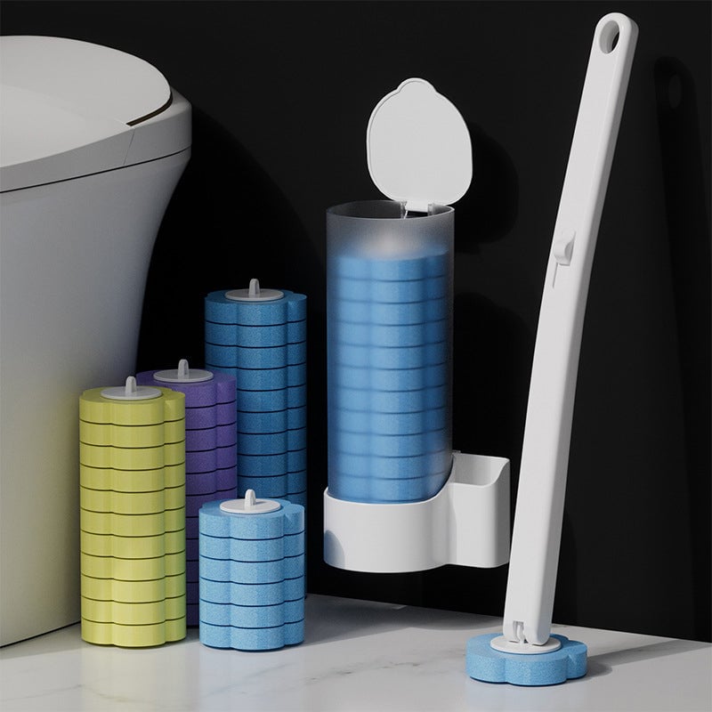 Toilet Brush Set | Hygienic Cleaning | Disposable Cleaning System