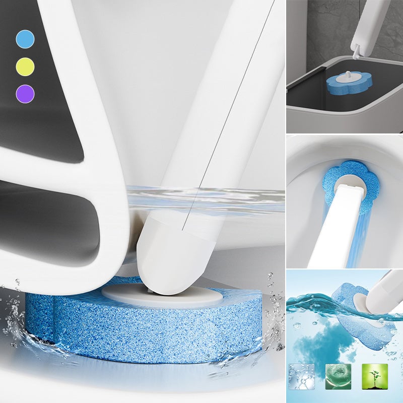 Toilet Brush Set | Hygienic Cleaning | Disposable Cleaning System