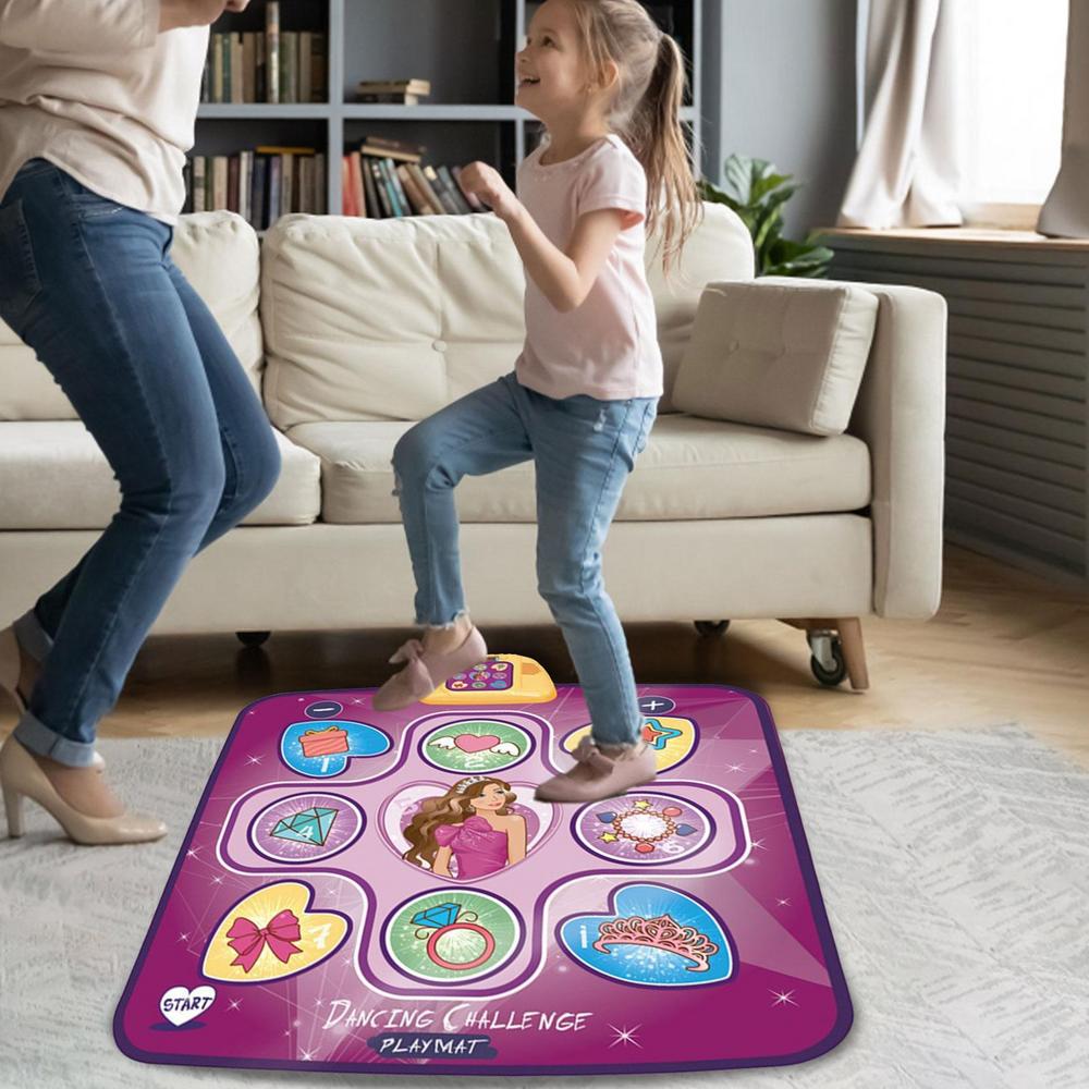 EnerDance Interactive Dance Mat with Colorful LED Lights